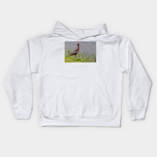 Glossy Ibis Kids Hoodie